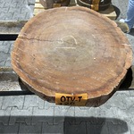 Rosewood schijf, Dikte 80mm, Ø 550mm